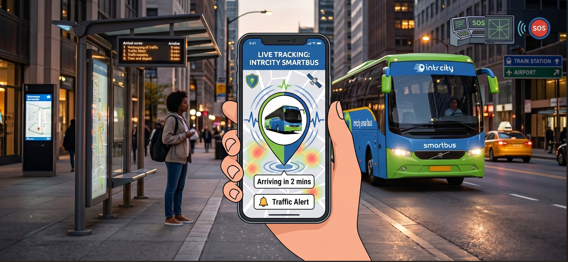 live bus tracking